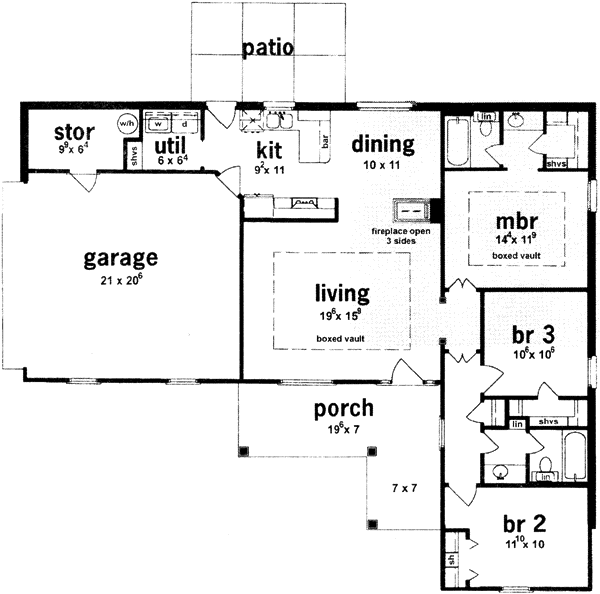 Main Floor Plan: 18-128