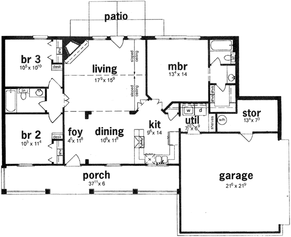 Main Floor Plan: 18-130