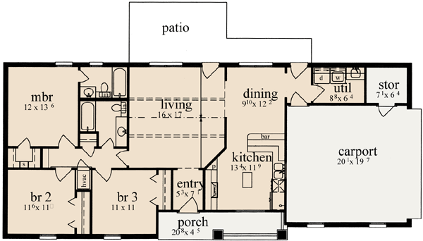 Main Floor Plan: 18-131