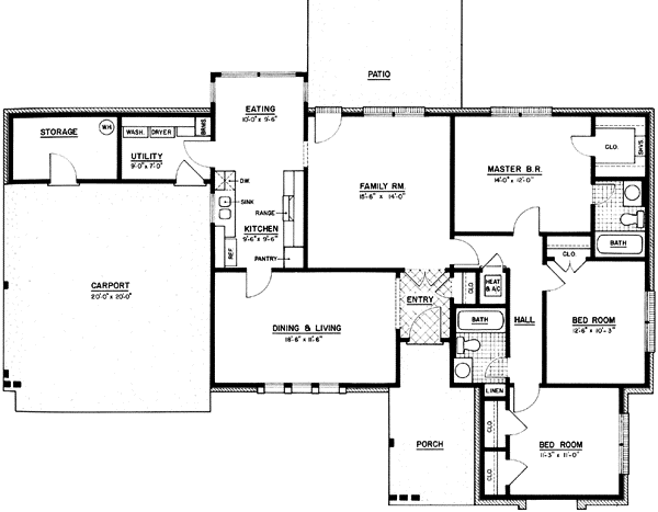 Main Floor Plan: 18-134
