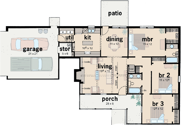 Main Floor Plan: 18-141
