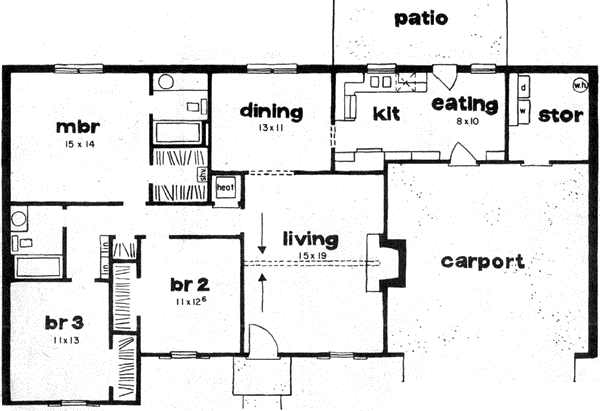 Main Floor Plan: 18-142