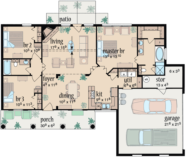 Main Floor Plan: 18-149