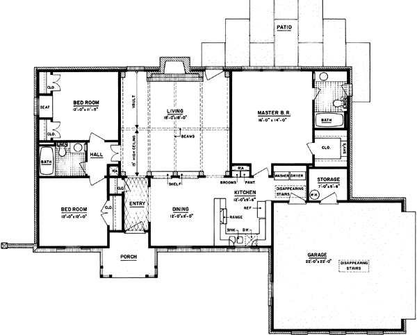 Main Floor Plan: 18-154