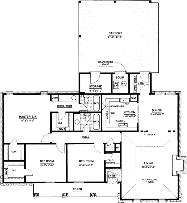 Main Floor Plan: 18-156