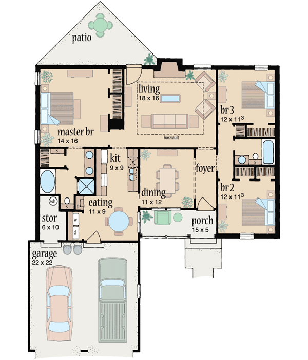 Main Floor Plan: 18-167