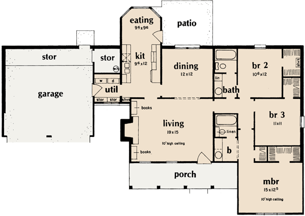 Main Floor Plan: 18-172