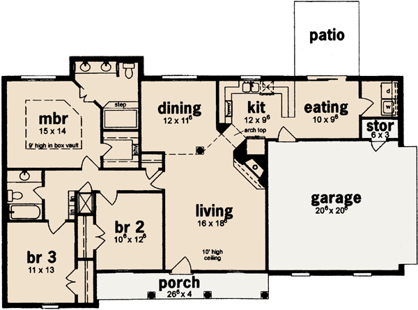Main Floor Plan: 18-176