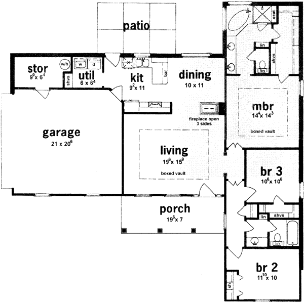 Main Floor Plan: 18-179