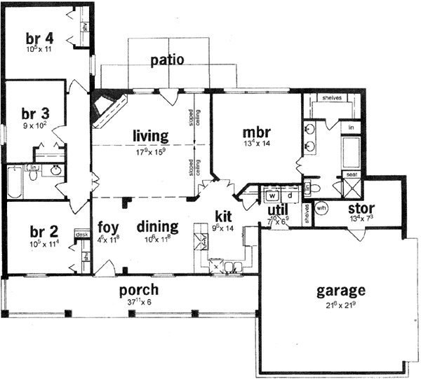Main Floor Plan: 18-182