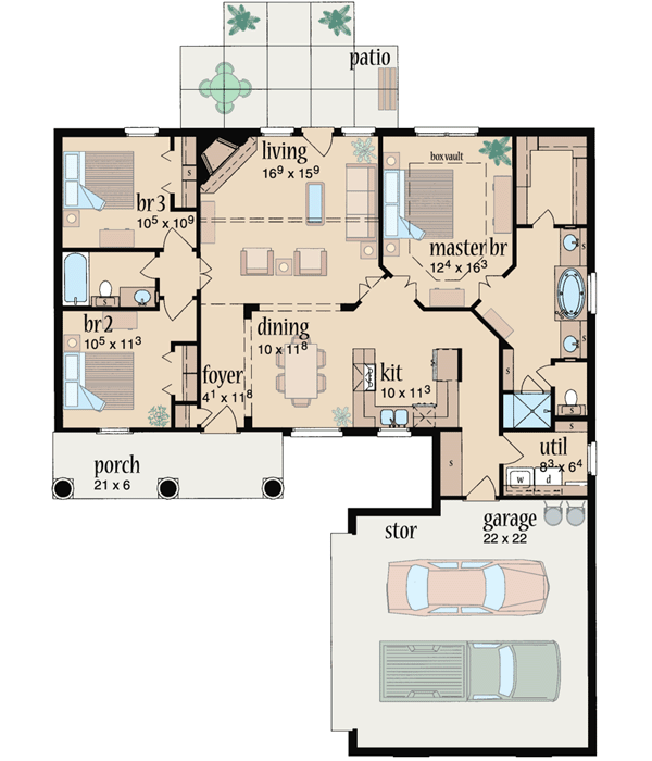Main Floor Plan: 18-189