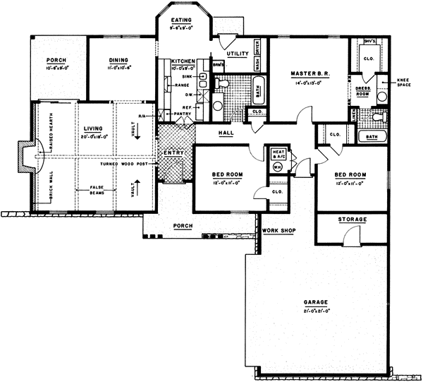 Main Floor Plan: 18-191
