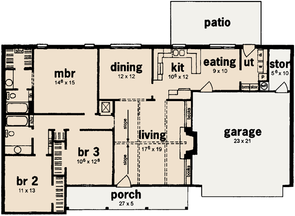 Main Floor Plan: 18-196
