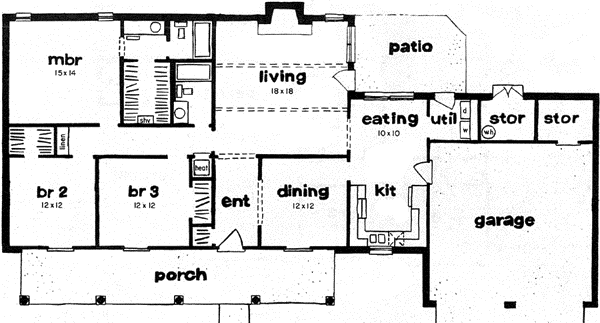 Main Floor Plan: 18-201
