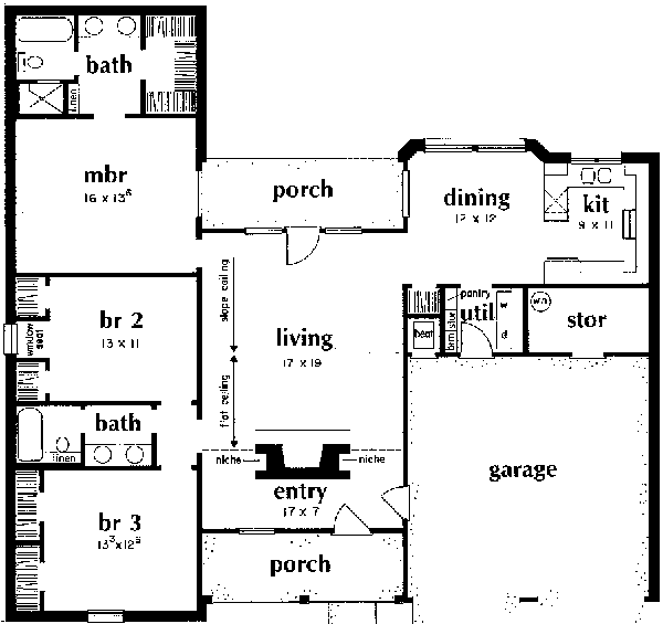 Main Floor Plan: 18-204