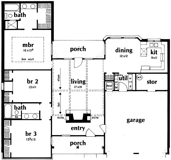 Main Floor Plan: 18-205