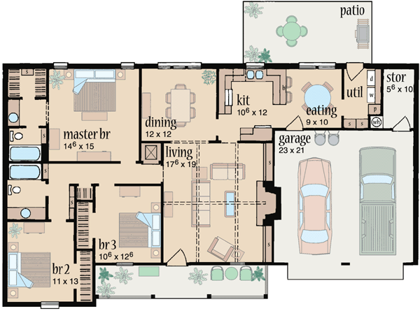 Main Floor Plan: 18-208