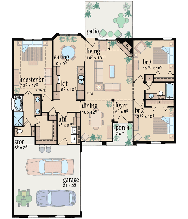 Main Floor Plan: 18-212