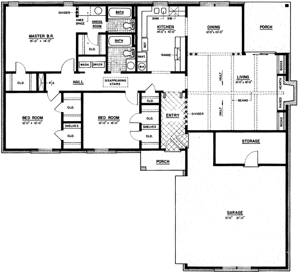 Main Floor Plan: 18-216