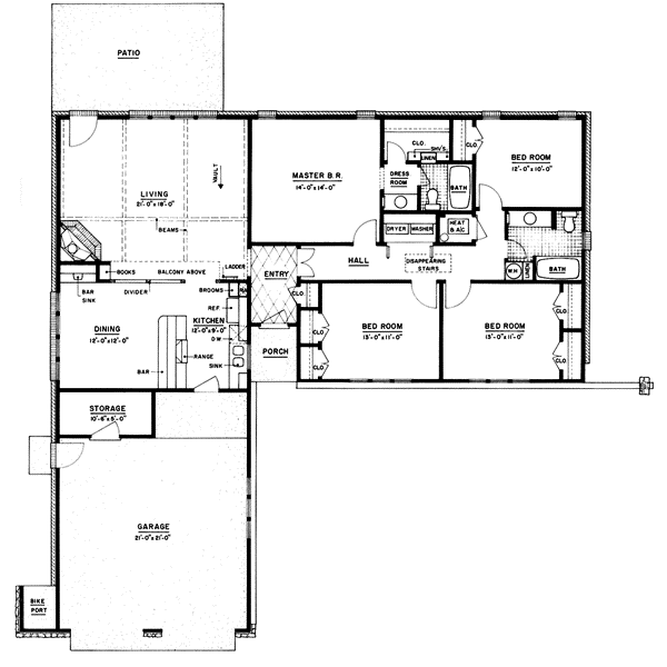 Main Floor Plan: 18-221