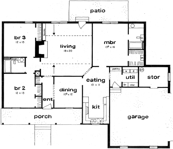 Main Floor Plan: 18-232
