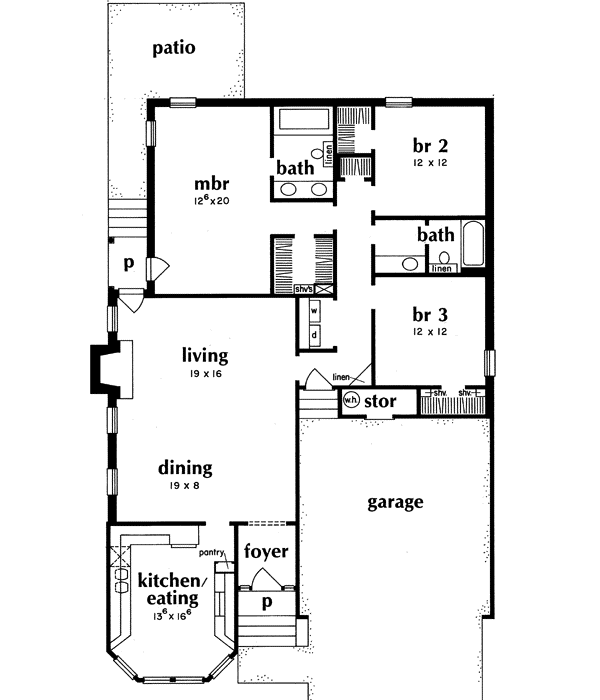 Main Floor Plan: 18-234