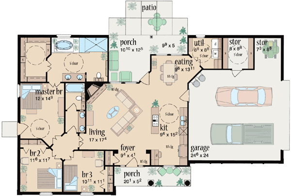Main Floor Plan: 18-240