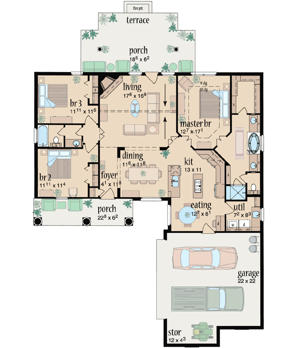 Main Floor Plan: 18-241