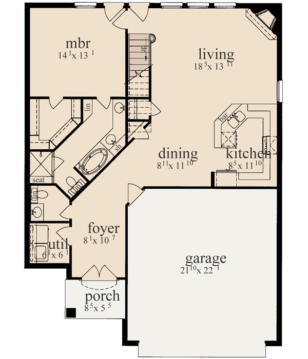 Main Floor Plan: 18-242