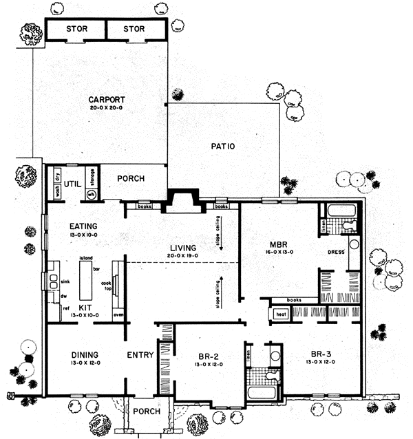 Main Floor Plan: 18-249