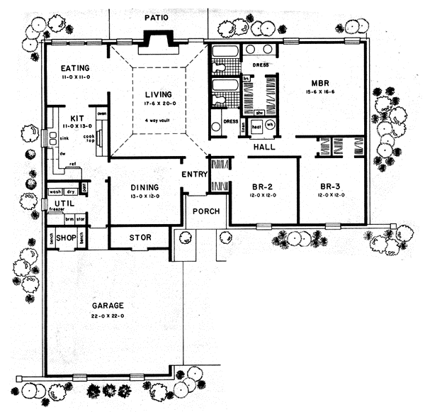 Main Floor Plan: 18-250