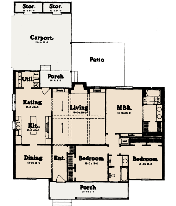 Main Floor Plan: 18-251
