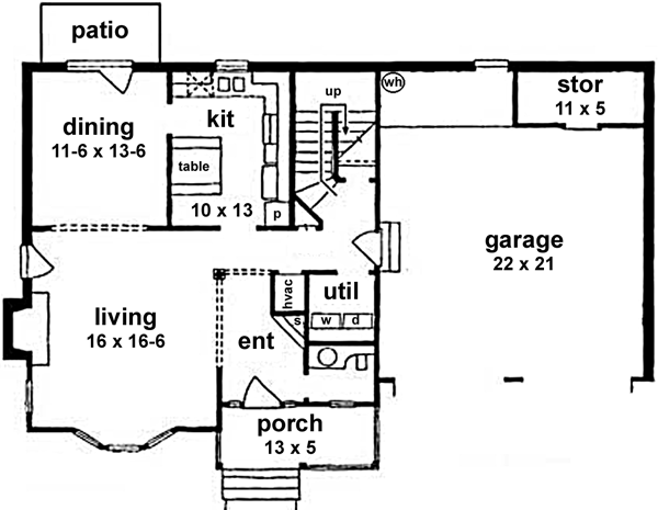 Main Floor Plan: 18-257