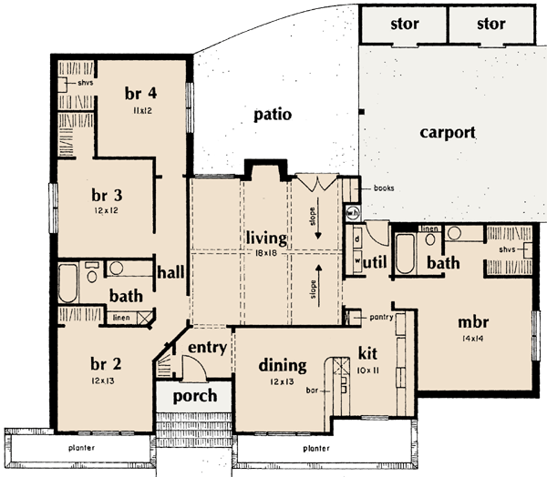 Main Floor Plan: 18-262