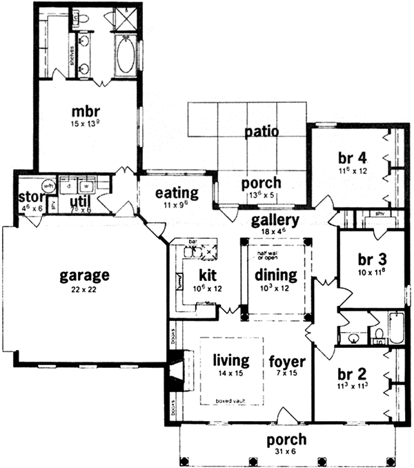 Main Floor Plan: 18-264