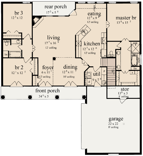 Main Floor Plan: 18-269