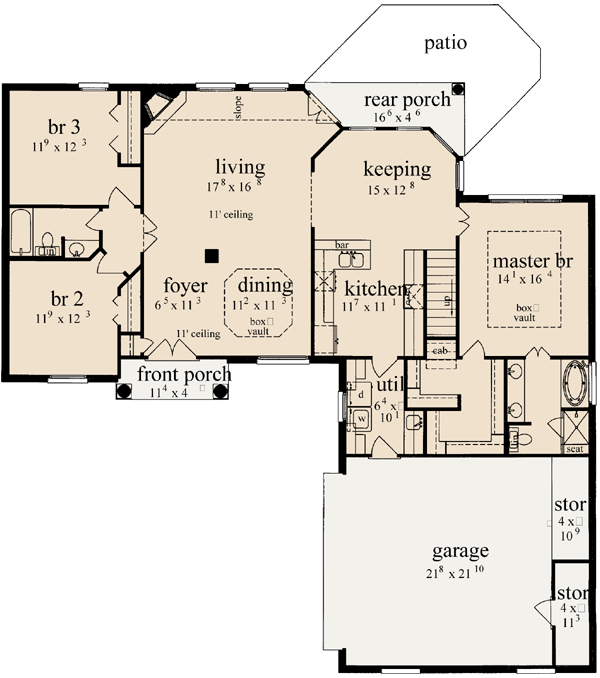 Main Floor Plan: 18-270