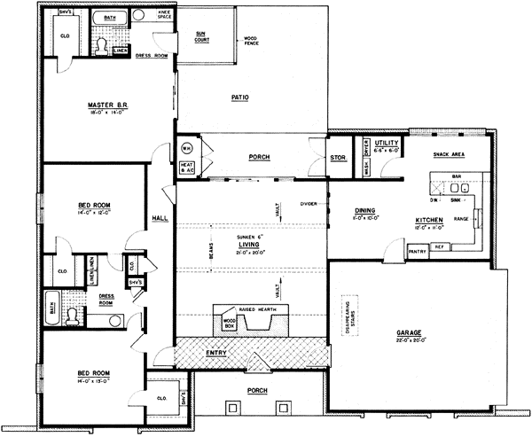 Main Floor Plan: 18-274