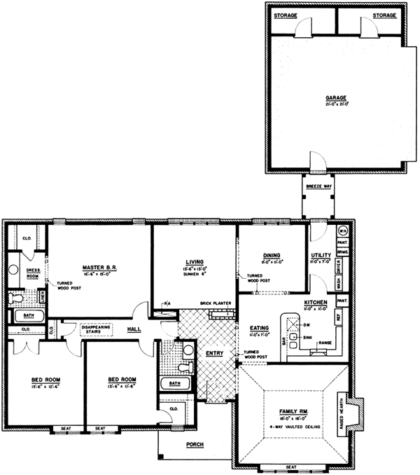 Main Floor Plan: 18-276