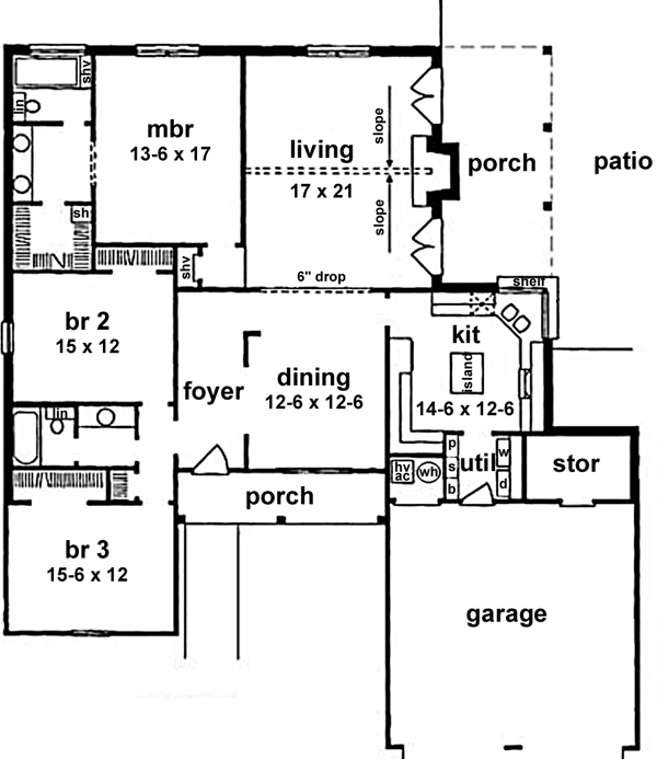 Main Floor Plan: 18-284