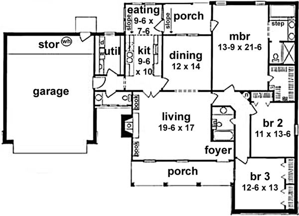 Main Floor Plan: 18-286