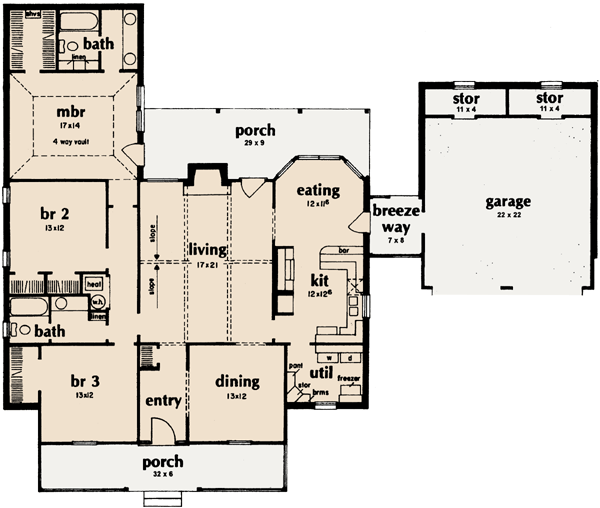 Main Floor Plan: 18-288