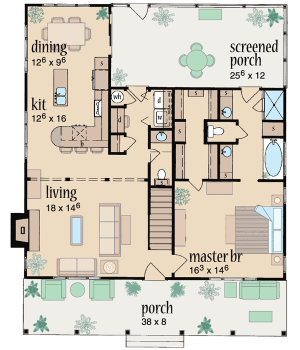 Main Floor Plan: 18-291
