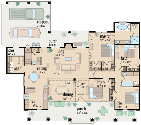 Main Floor Plan: 18-292