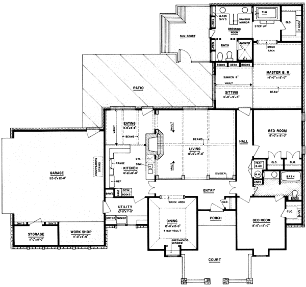 Main Floor Plan: 18-301