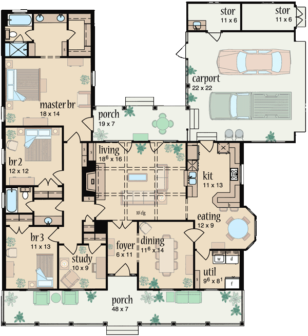 Main Floor Plan: 18-306