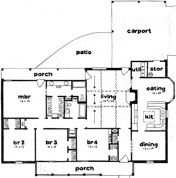 Main Floor Plan: 18-307
