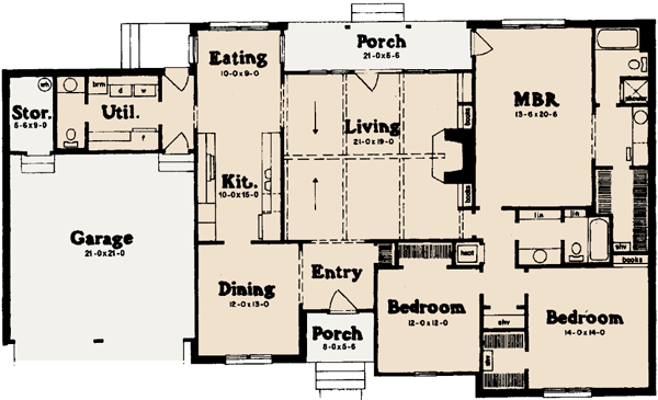 Main Floor Plan: 18-308