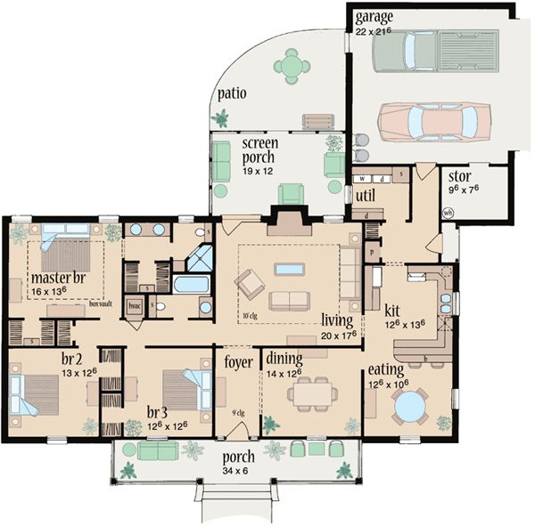 Main Floor Plan: 18-309