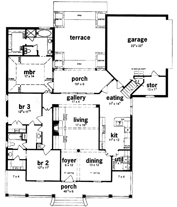 Main Floor Plan: 18-313